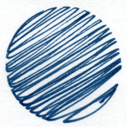Pens & Markers: Sakura Pigma Micron Pens .45mm Blue Black