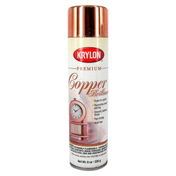 Special Effects: Krylon Metallic Spray 8oz Copper Brilliance