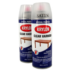Sprays: Krylon Wood Finish Varnish 11oz