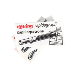 Pens & Ink: Rotring Rapidograph Capillary Cartridges