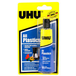 Glues: UHU All Plastics Glue