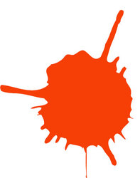 Inks: Liquitex Professional Acrylic Ink Vivid Red Orange