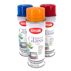 Special Effects: Krylon Stained Glass Color Red