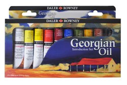 Sets: Daler-Rowney Georgian Oil Sets Introduction Set 10 x 22ml
