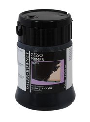 Acrylic: Daler-Rowney Gesso 250ml Primer Black