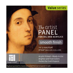 Art Boards & ACM Panels: Artist Panels Primed Smooth 9 x 12