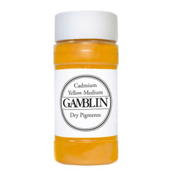 Raw Materials: Gamblin Dry Pigments Cadmium Yellow Medium