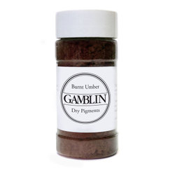 Raw Materials: Gamblin Dry Pigments Burnt Umber
