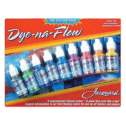 Textile Paint/Markers: Dye-Na-Flow  Exciter Pack