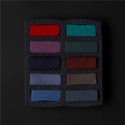 Soft: Art Spectrum Extra Soft Square Pastel Sets 10 Darks