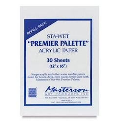 Palettes: Masterson Premier Stay-Wet Palette Refills