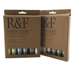 Sets: R&F Pigment Sets 6 Color Earth Tone Set