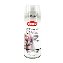 Sprays: Krylon UV Resistant Clear 11oz