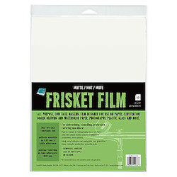 Graphic Misc.: Frisket Film Low Tack Adhesive Sheets