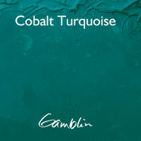 Oil -Professional: Gamblin Artist Oil Colors 37ml S4 Cobalt Turquoise